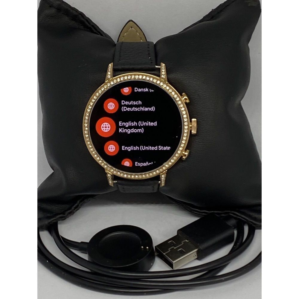 Fossil Gen 4 Authentic Digital Dial Smart Watch Custom Band FTW6011 BA340